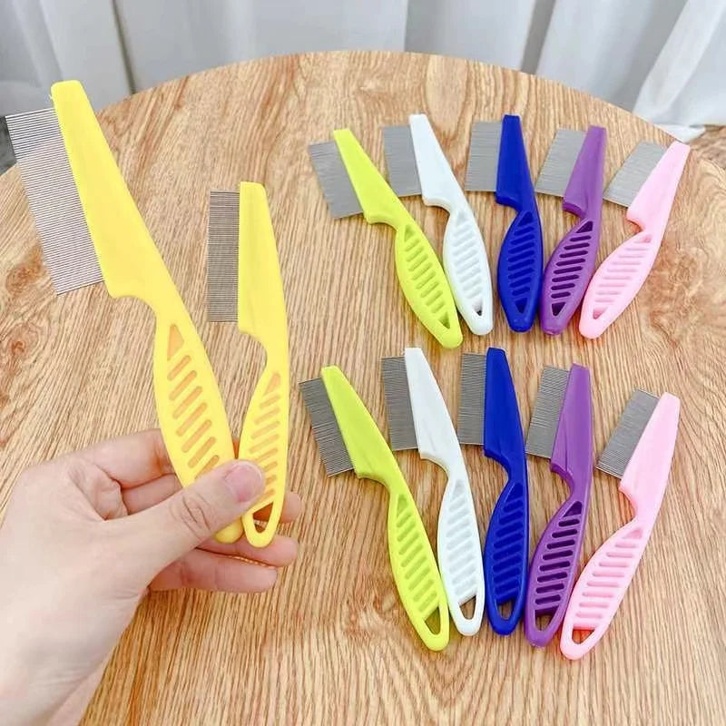 Stainless Steel Pet Hair Shedding Comb For Cats And Dogs
