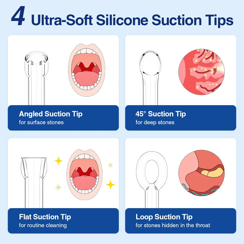 Hailicare Electric Tonsil Stone Remover With UV Hygienic Case