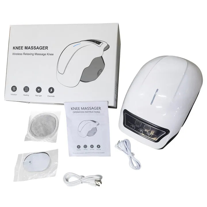 Hailicare Wireless Heated Knee Massager With Infrared Air Compression