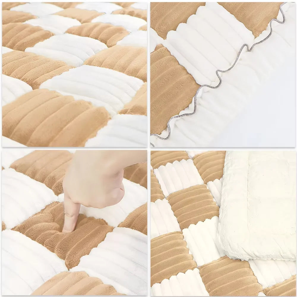 Warm Car Seat Dog Bed Mat With Anti-Slip Washable Cushion