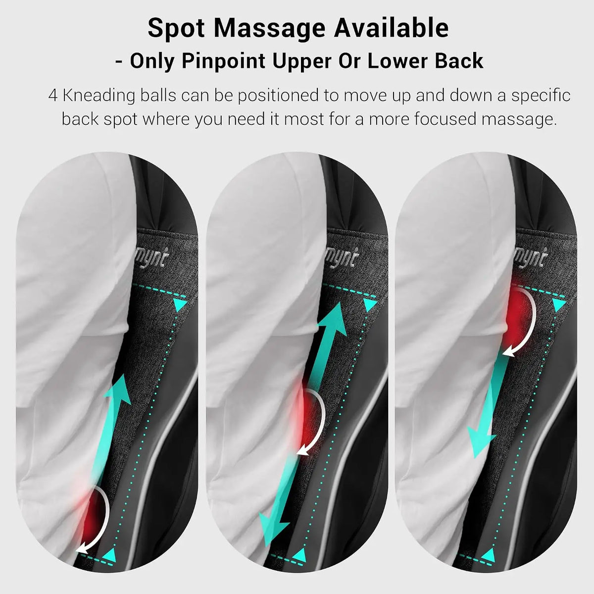 Shiatsu Neck And Back Massager With Heat For Chairs