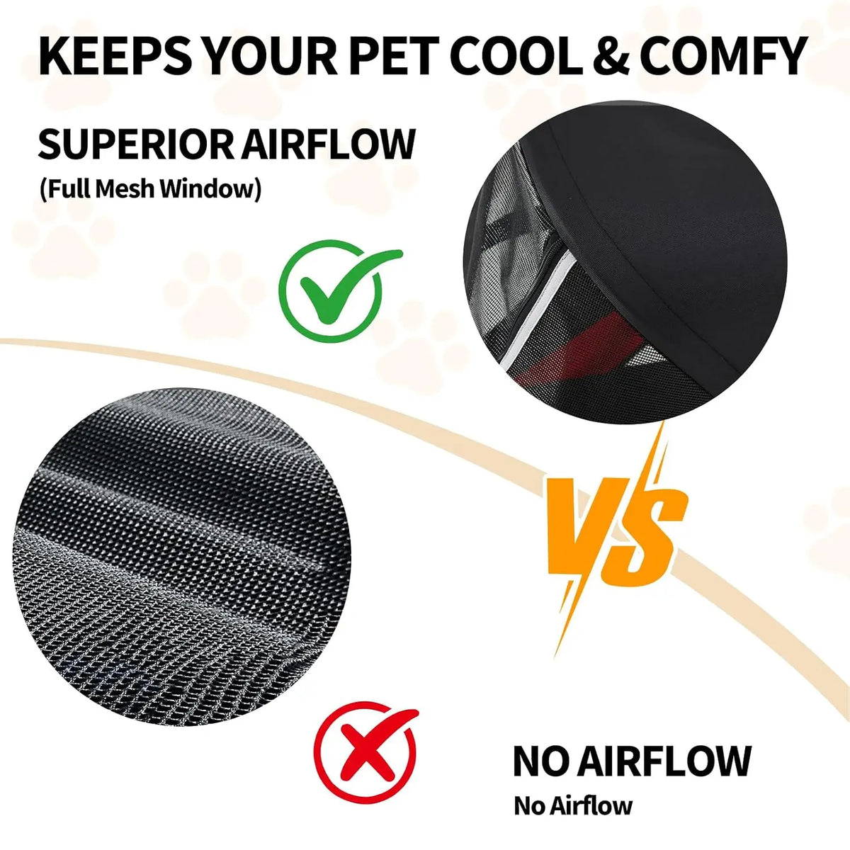 Heavy Duty Foldable Pet Stroller with Mesh Ventilation and Basket