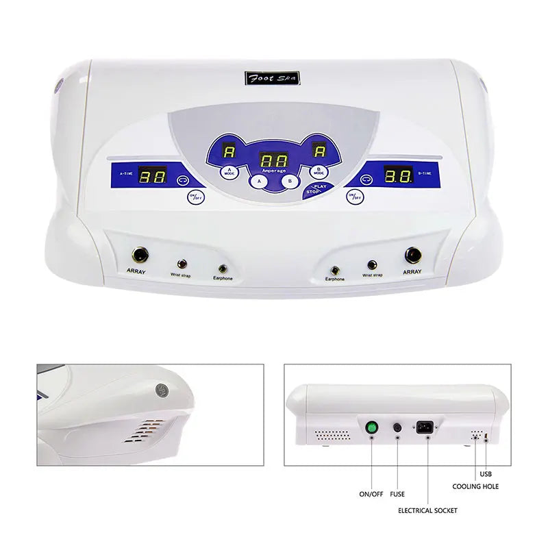 Dual Ionic Foot Bath Detox Machine With MP3 Player