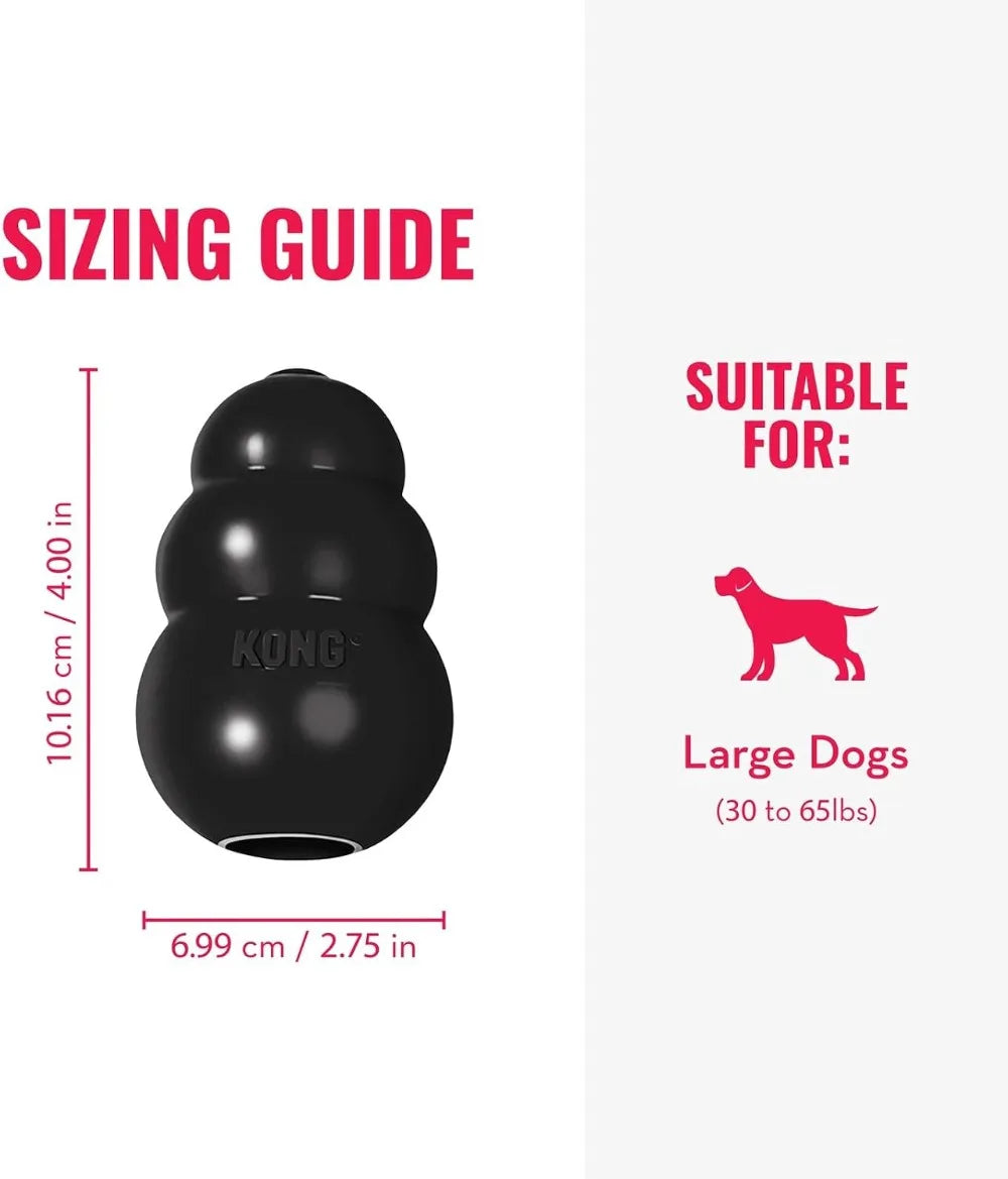 Extreme Dog Toy Fetch And Chew Treat Filling Durable Rubber