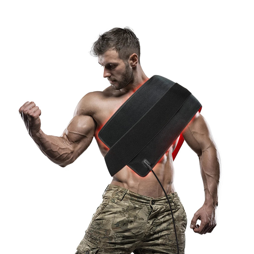 Red Light Therapy Pad 660nm 850nm Infrared For Back Shoulders