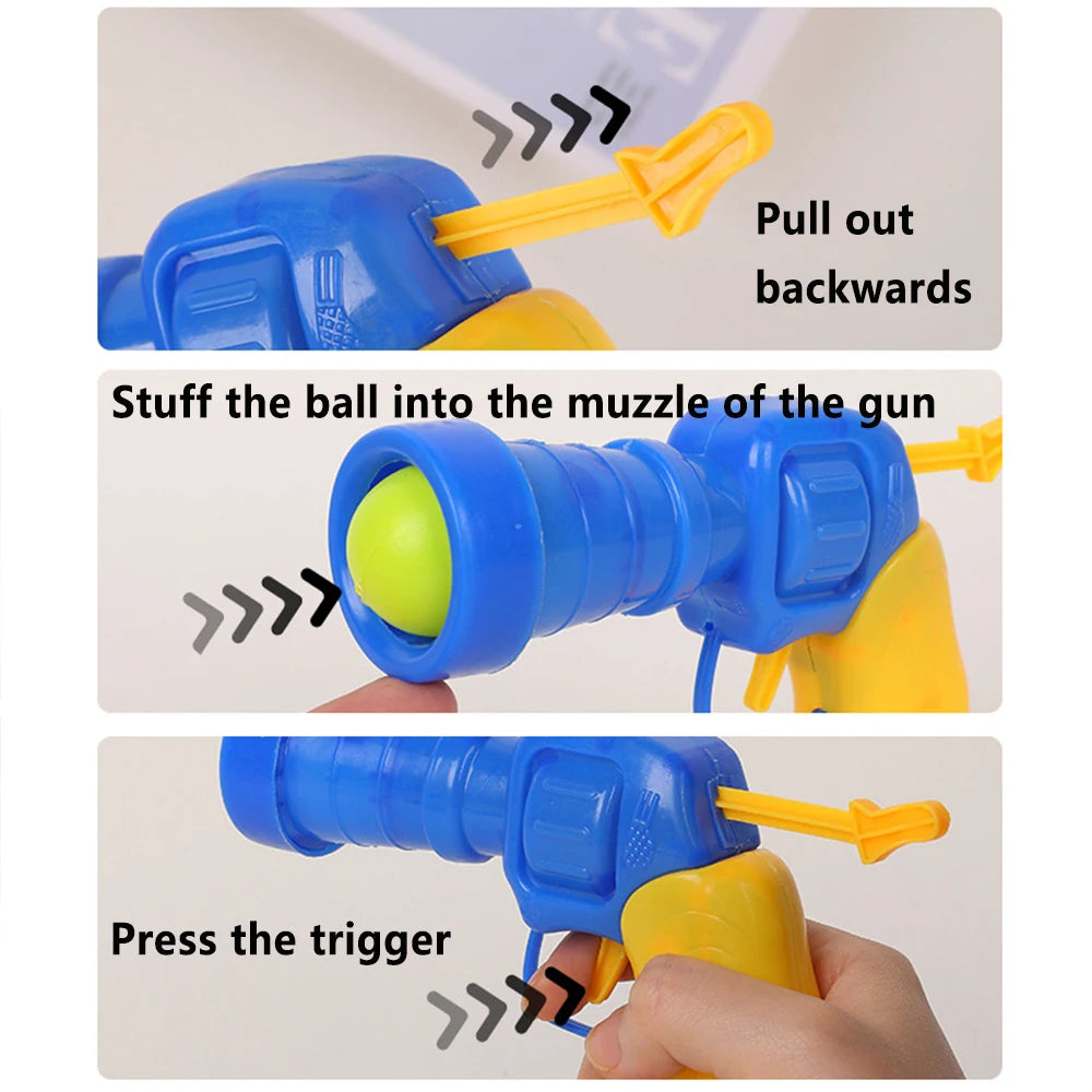 Interactive Cat Plush Ball Launcher For Kitten Playtime