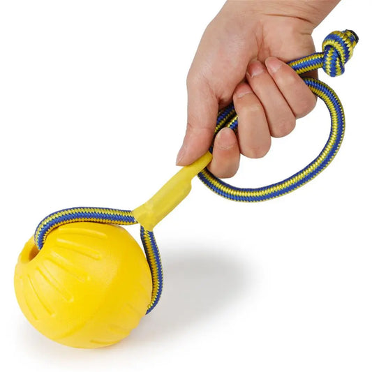 Indestructible Rubber Dog Ball Interactive Chew And Fetch Toy
