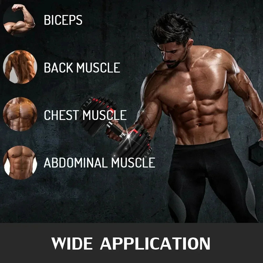 SIHAO Adjustable Dumbbell Set For Home Strength Training