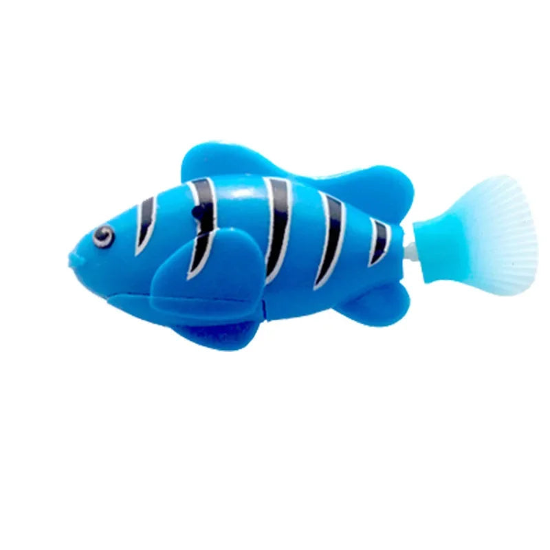LED Interactive Cat Toy Swimming Robot Fish Stimulates Hunter Instincts