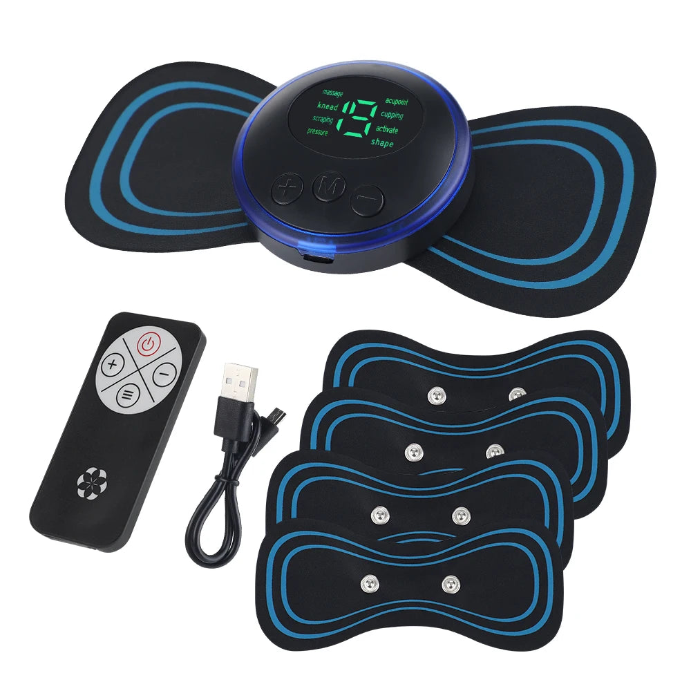 Hailicare Electric Portable Neck Massager Cervical Muscle Relaxation Patch