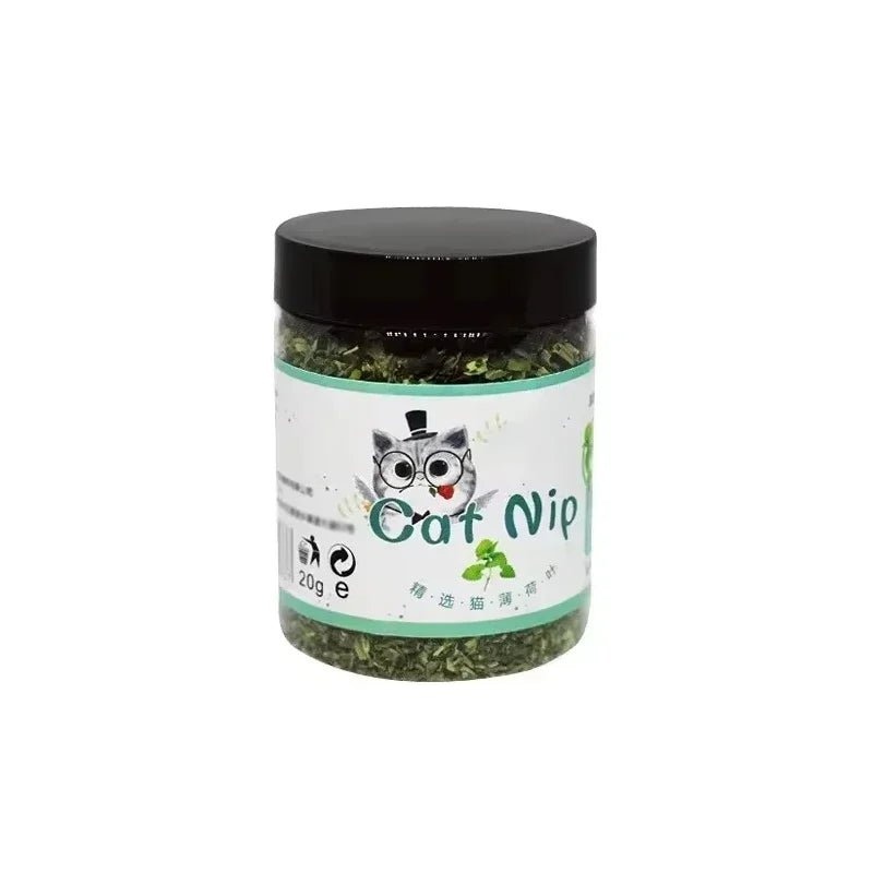 Organic Catnip Interactive Round Stainless Steel Cat Toy For Pets