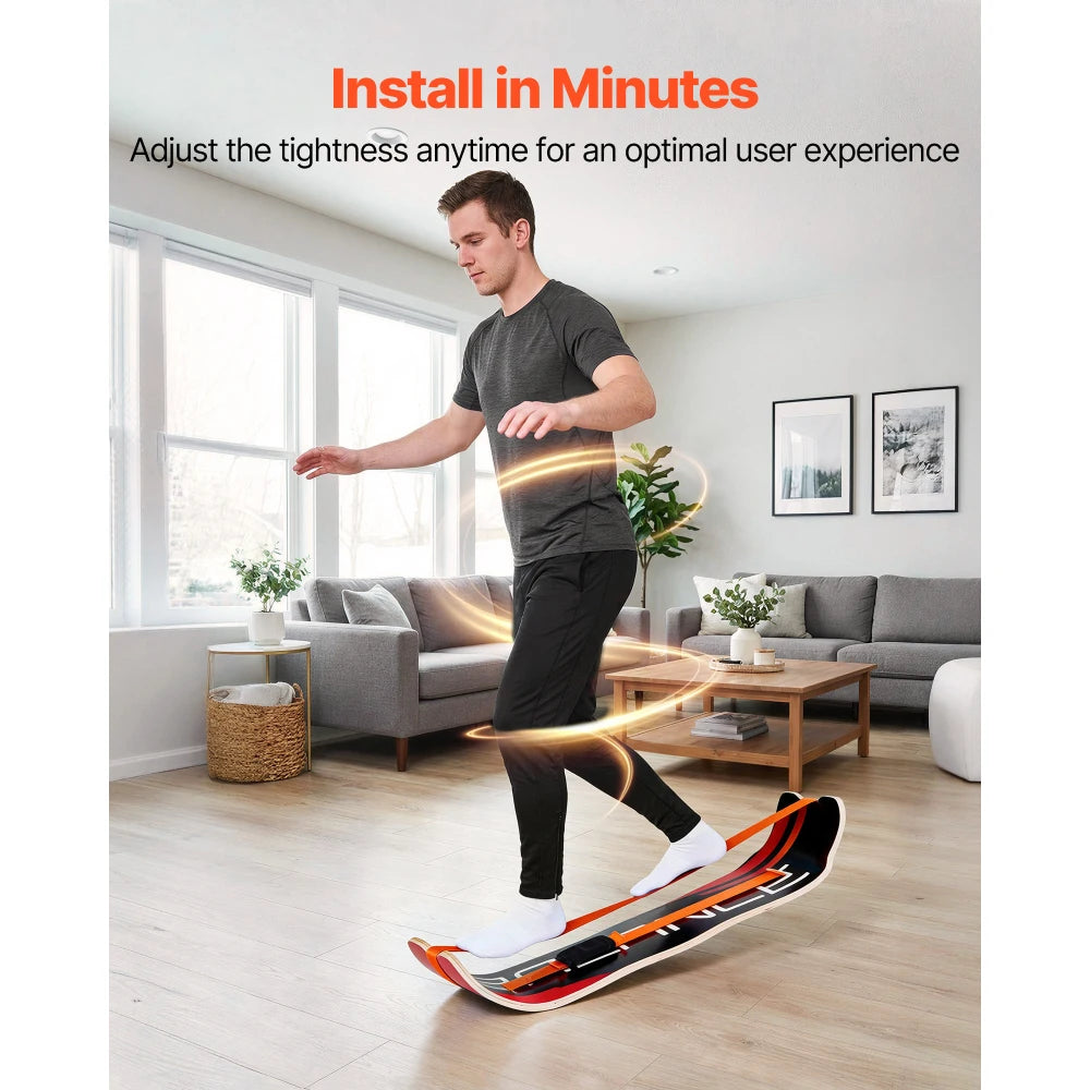 Compact Balance Board For Core Stability And Home Exercise Training