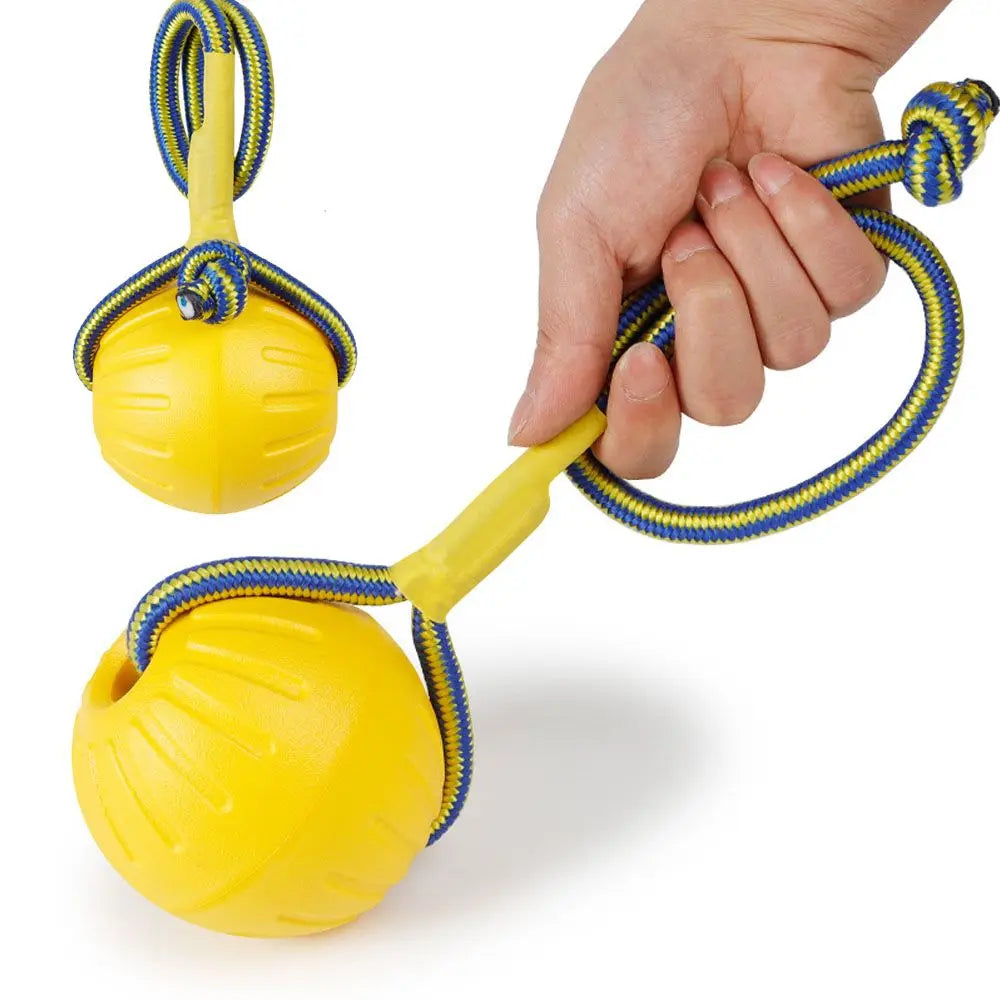 Indestructible Rubber Dog Ball Interactive Chew And Fetch Toy