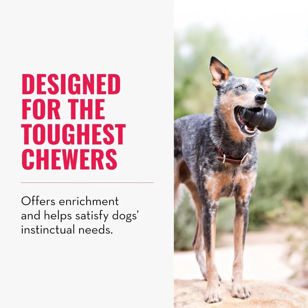 Extreme Dog Toy Fetch And Chew Treat Filling Durable Rubber
