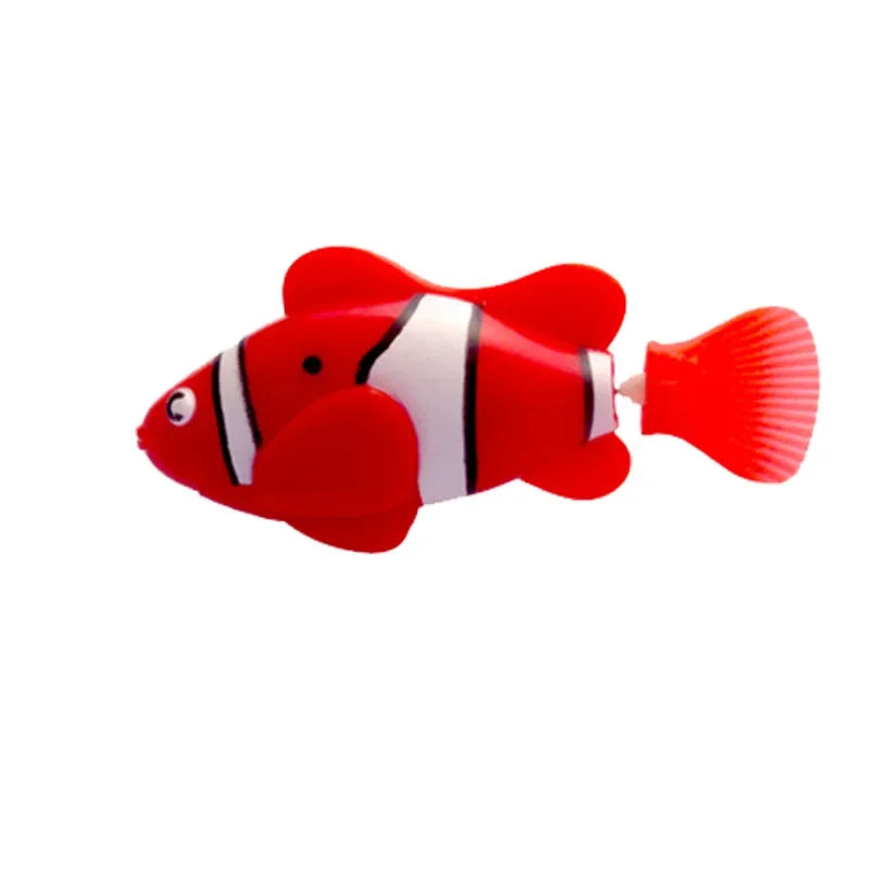 LED Interactive Cat Toy Swimming Robot Fish Stimulates Hunter Instincts