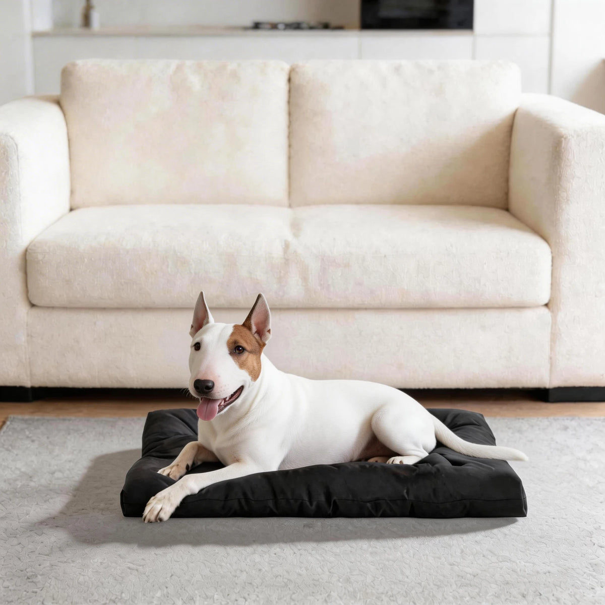 Durable Chew Proof Dog Bed For Large Dogs Waterproof Mat