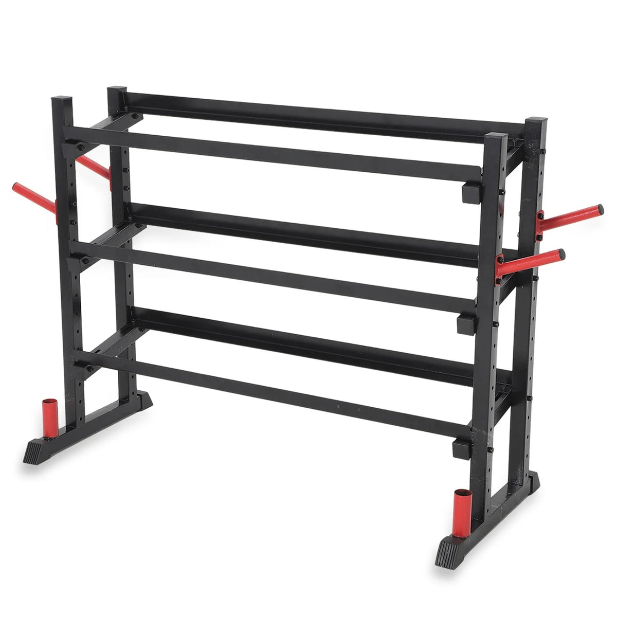 Heavy Duty Three Tier Dumbbell Rack For Home Gym Storage