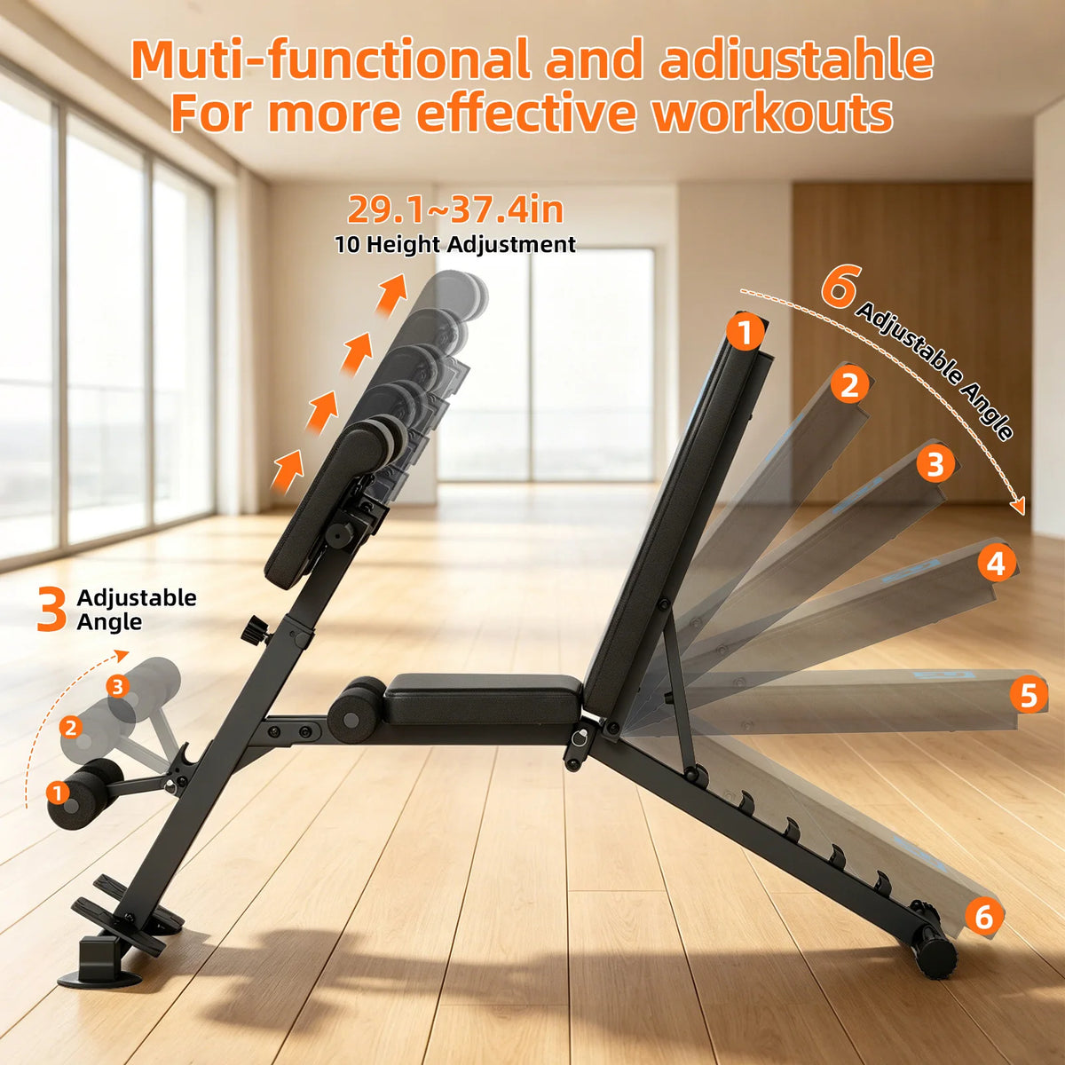 Commercial Steel Roman Chair Bench For Home Core Strength Training