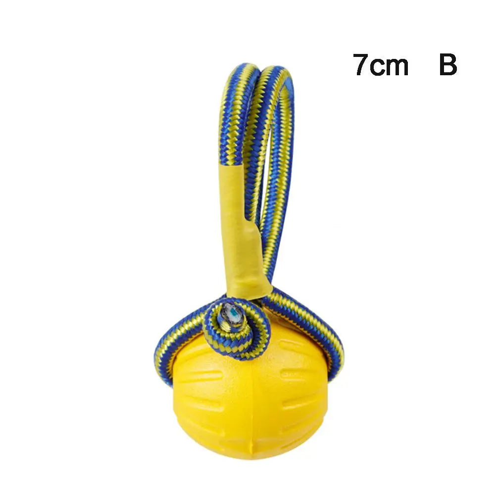 Indestructible Rubber Dog Ball Interactive Chew And Fetch Toy