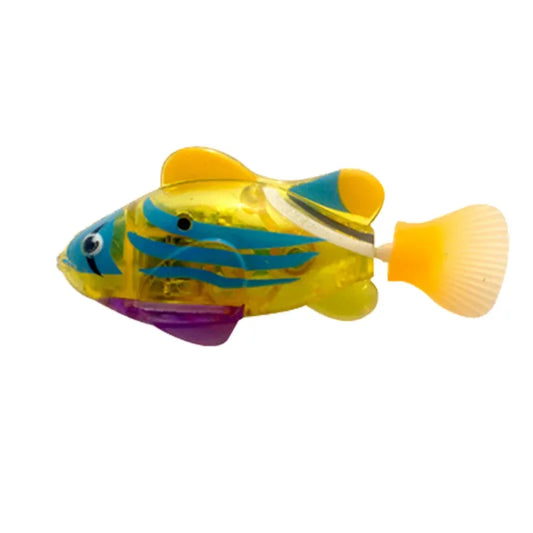 LED Interactive Cat Toy Swimming Robot Fish Stimulates Hunter Instincts