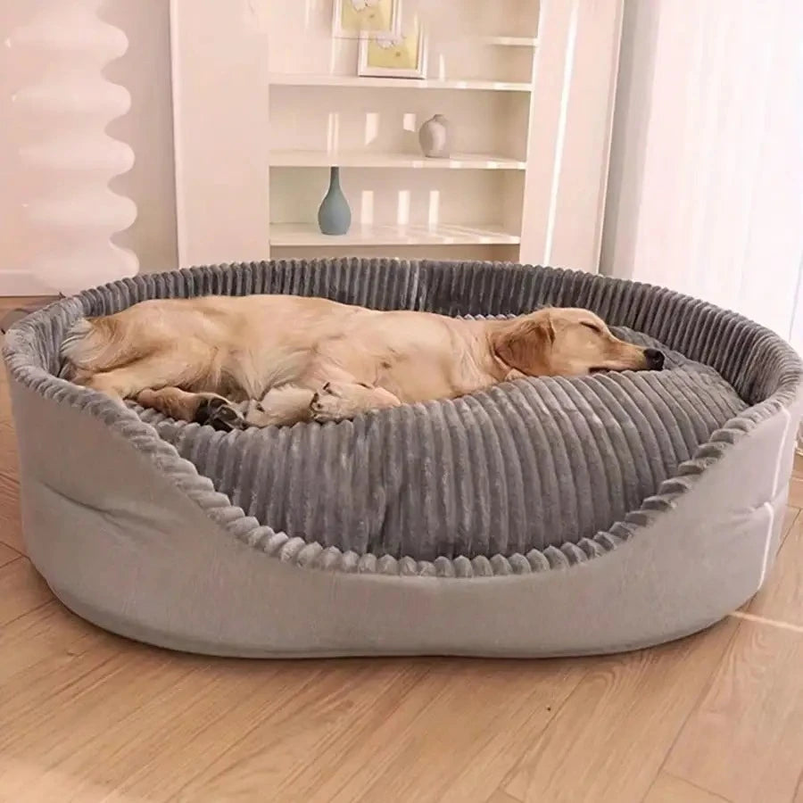 Soft Machine Washable Cotton Pet Bed For Dogs And Cats