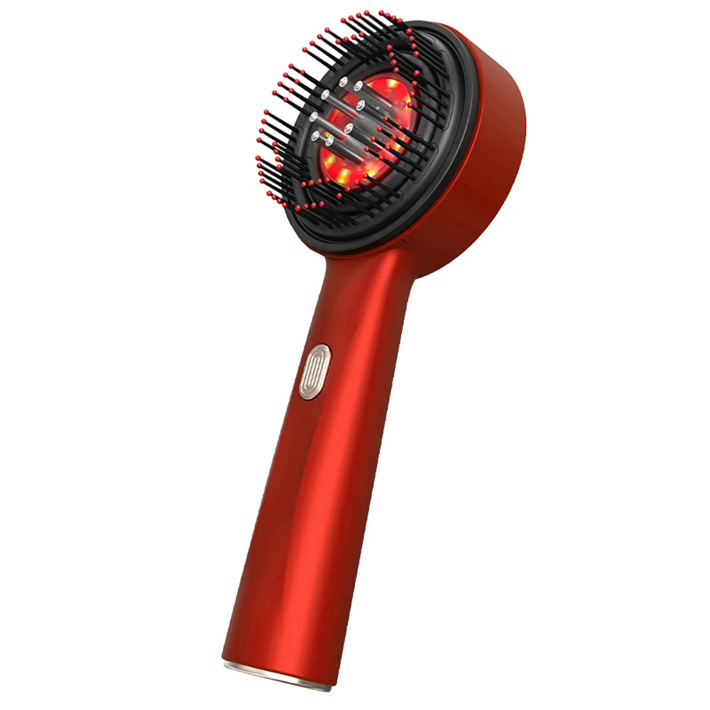 PASTSKY Electric Red Light Scalp Massage Comb And Oil Applicator