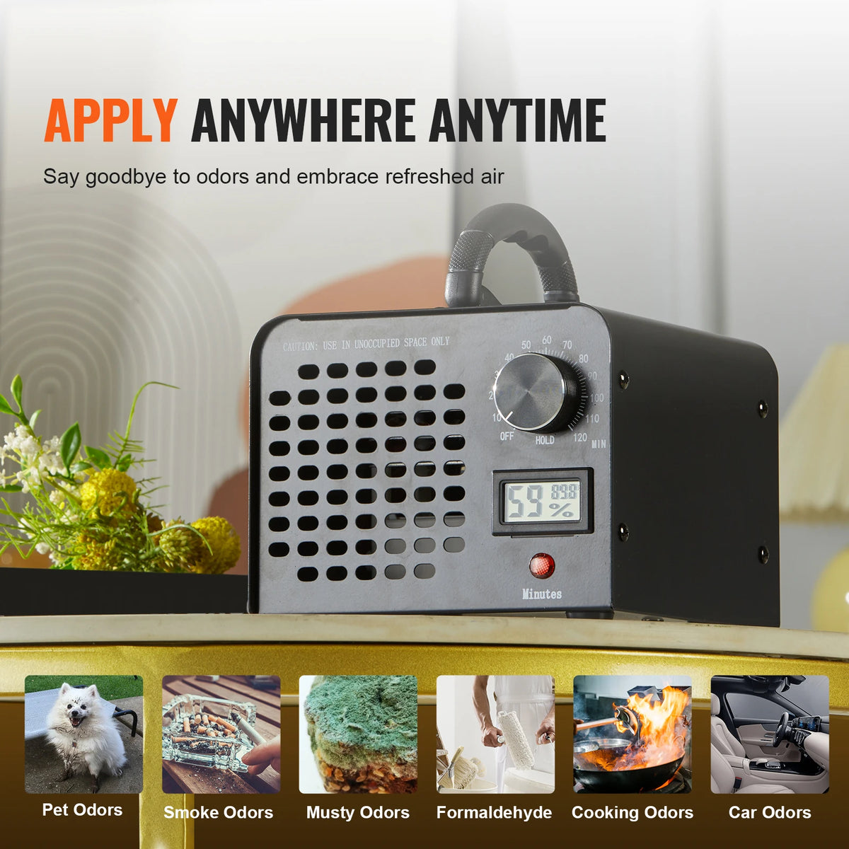 SucceBuy Commercial Ozone Generator For Odor Removal