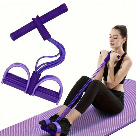 Upgraded High Tension Fitness Resistance Bands With Durable Ergonomic Design