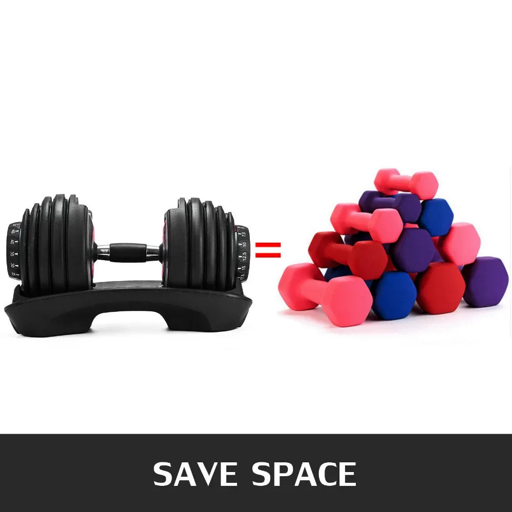 SIHAO Adjustable Dumbbell Set For Home Strength Training