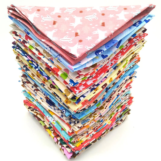 10 Pack Cotton Dog Bandana Bibs For Large Dogs
