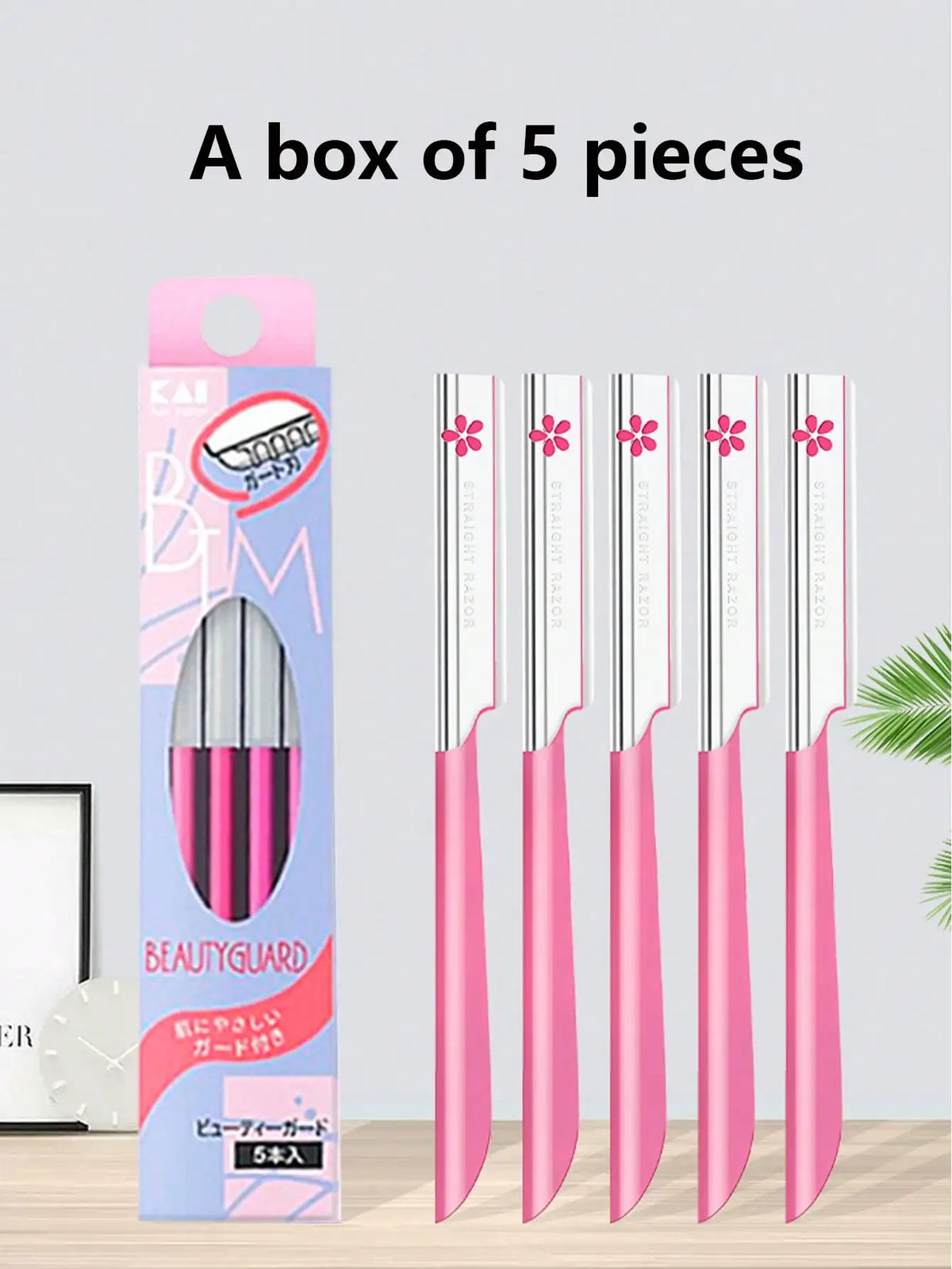 Professional Stainless Steel Eyebrow Trimmer for Smooth Grooming
