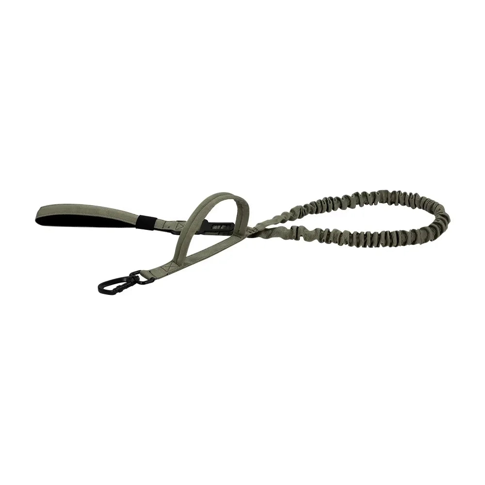 Retractable Military Dog Leash With Dual Handles For All Breeds