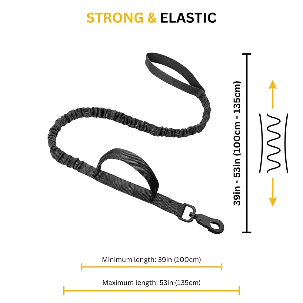 Durable Tactical Dog Harness And Leash Set No Pull