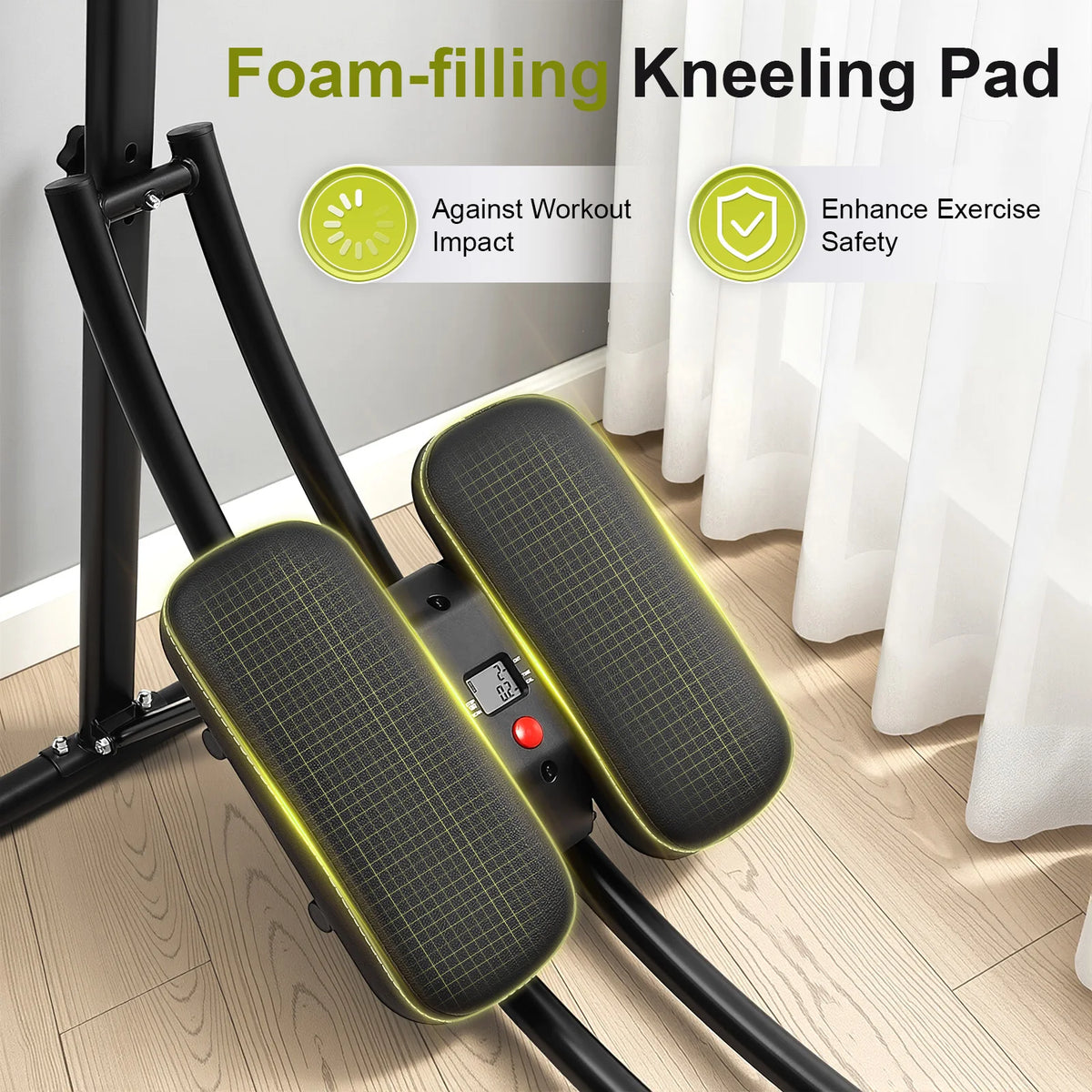 Adjustable Dual Arc Core Trainer With LED Display