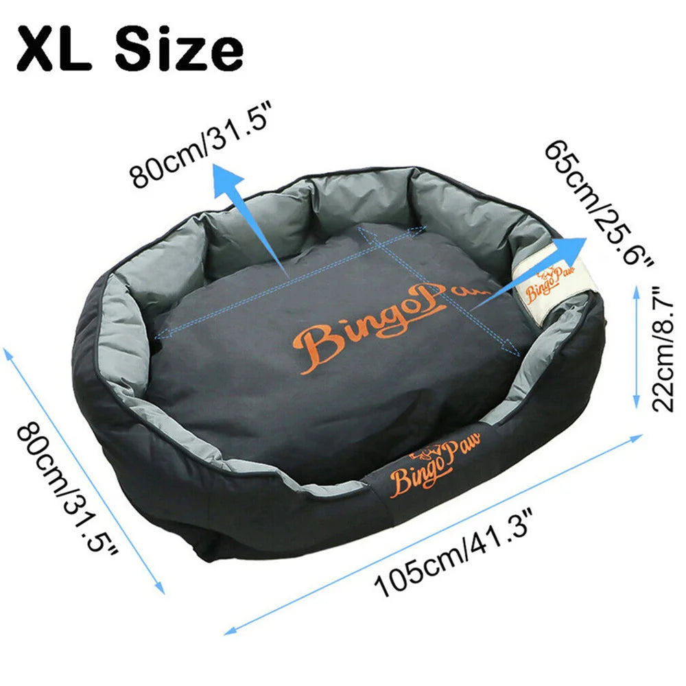 BORWART Orthopedic Dog Bed Waterproof Washable Oxford Cloth Sofa Cushion