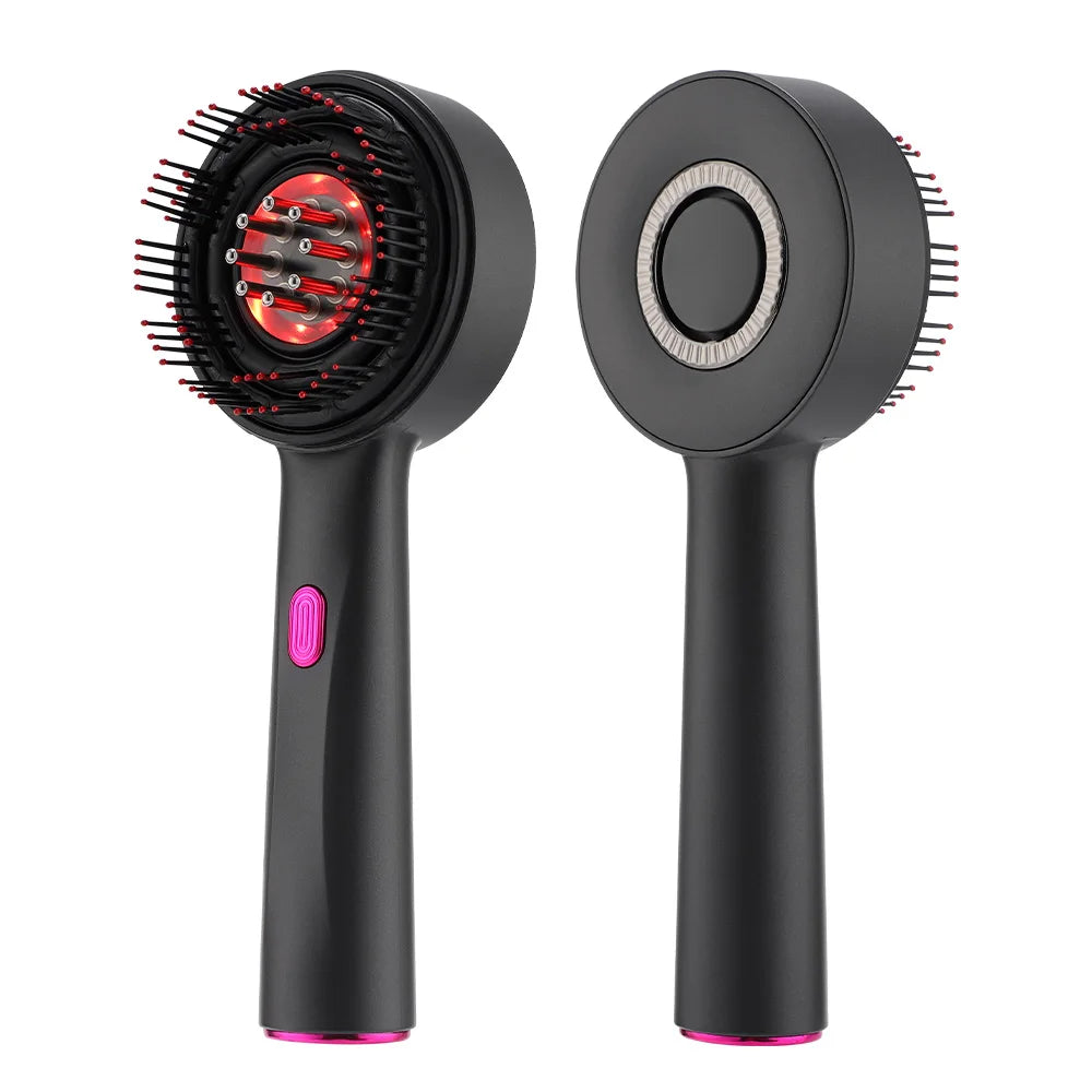PASTSKY Electric Red Light Scalp Massage Comb And Oil Applicator