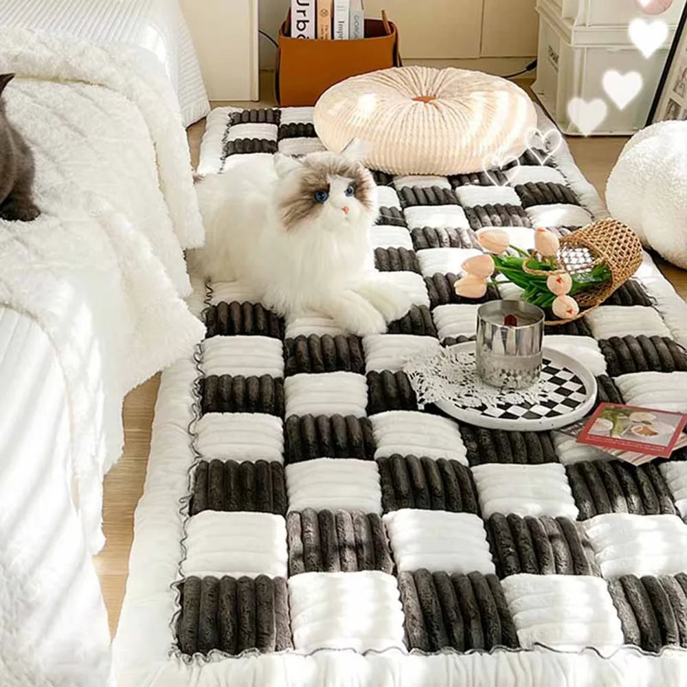 Warm Car Seat Dog Bed Mat With Anti-Slip Washable Cushion