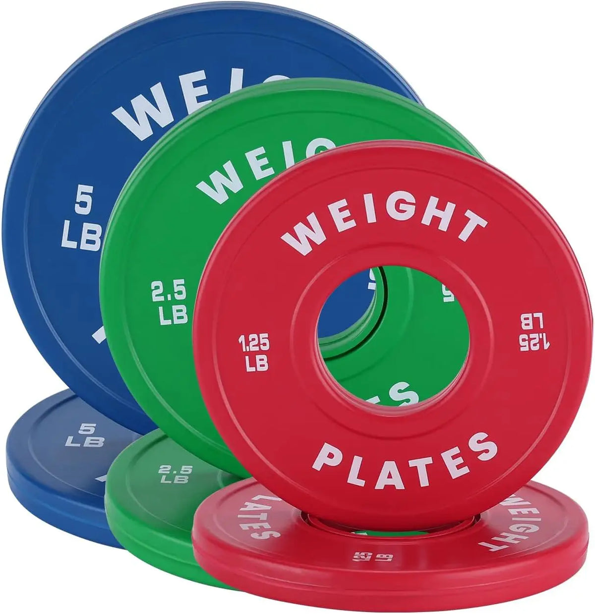 Twister.Ck Rubber Coated Fractional Weight Plates Set