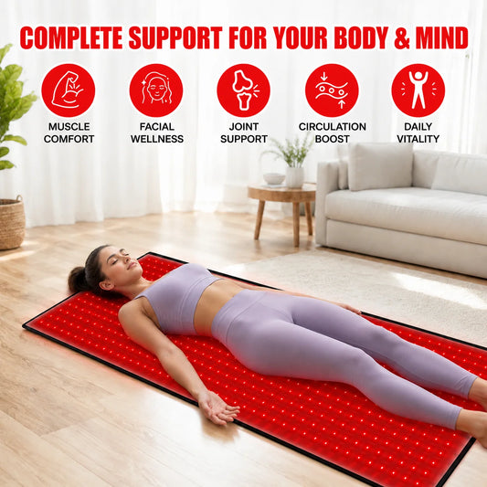 Red Light Therapy Pad 660nm 850nm With Adjustable Timer