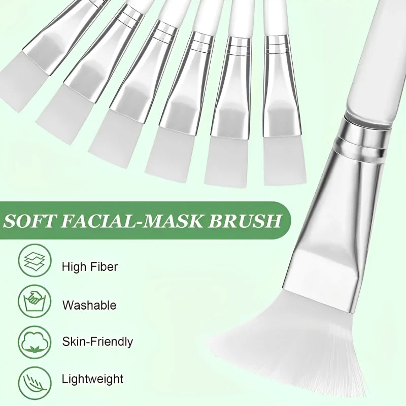 HMQ Beauty Professional Facial Mask Applicator Brush Set