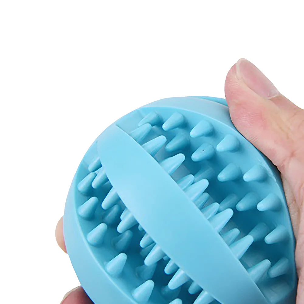 Professional Interactive Rubber Dog Leaking Chew Toy Training Puzzle Ball