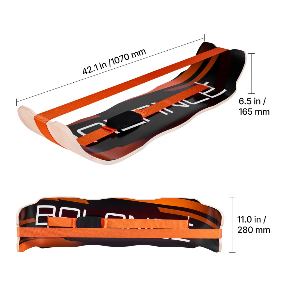 Compact Balance Board For Core Stability And Home Exercise Training
