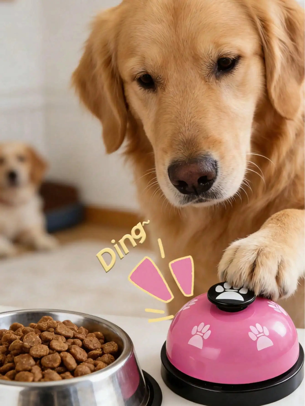 Interactive Pet Training Bell For Dog Potty And Outdoor Communication
