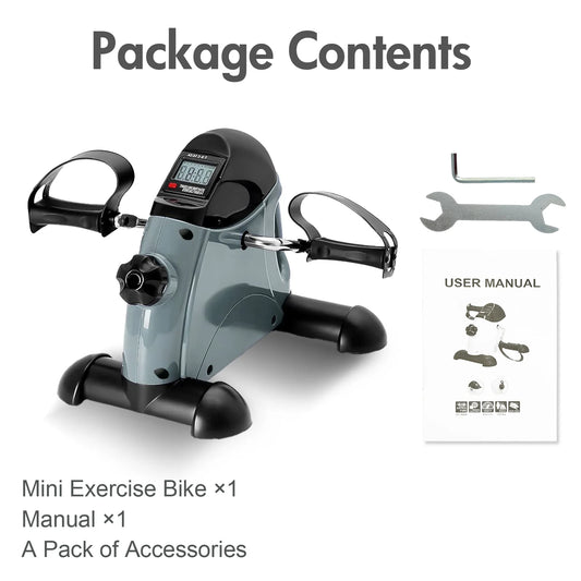 Mini Under Desk Motorized Pedal Exerciser With Display