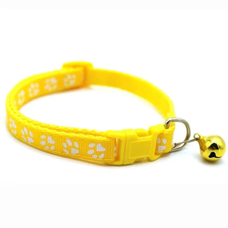 Premium Adjustable Cat Collar With Soft Ribbon And Bell