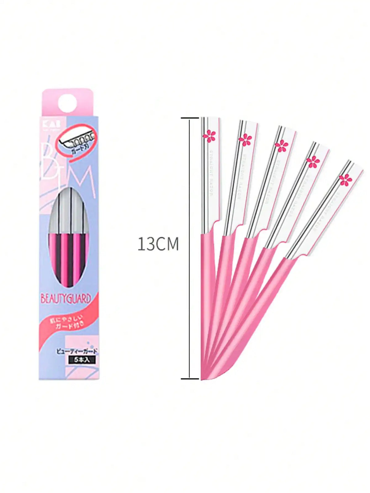 Professional Stainless Steel Eyebrow Trimmer for Smooth Grooming