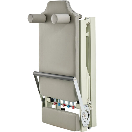 SucceBuy Foldable Pilates Reformer Machine With Dual Resistance